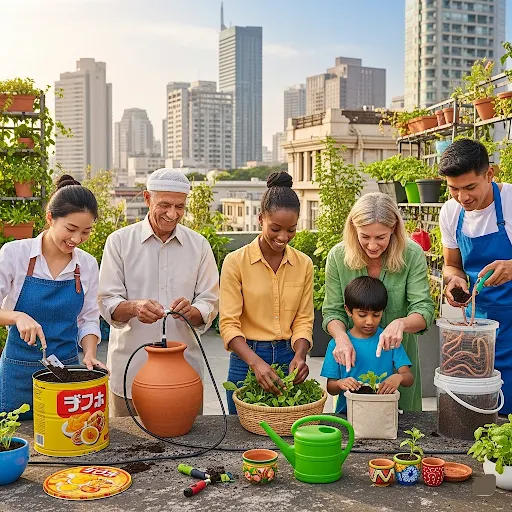 Sustainable Urban Gardening