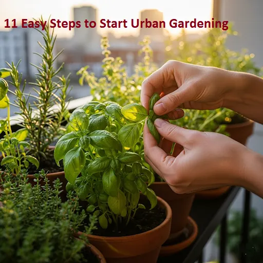  11 Easy Steps to Start a Urban Gardening