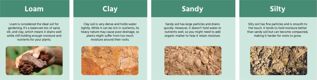 types of soil