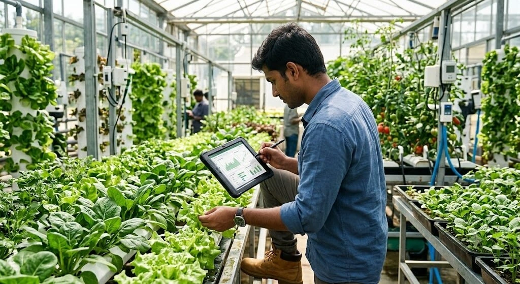 urban agriculture agri-tech employment India