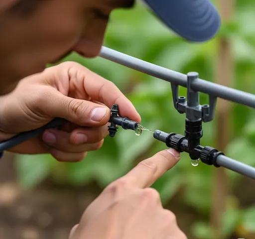 Inspect Emitters for Clogs and Leaks