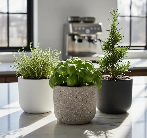 Modern-Minimalist-Herb-Pot-Set