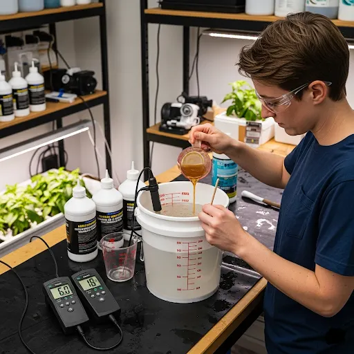 Nutrient Solution Preparation