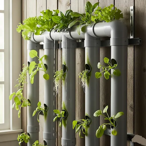PVC Pipe Wall-Mounted Systems