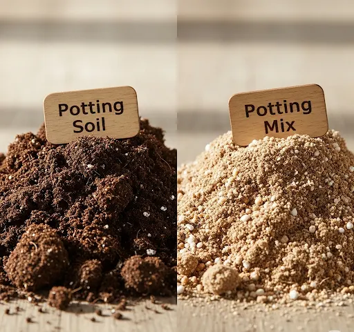 Potting Soil vs Potting Mix_new