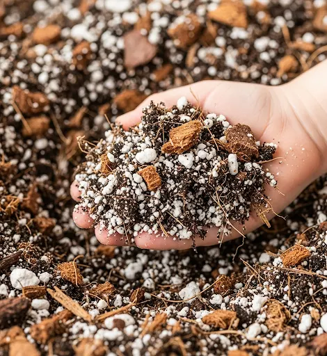 Soilless potting media