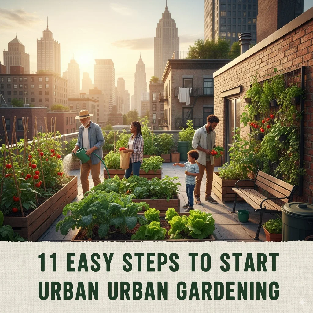 11 Easy Steps to Start a Sustainable Urban Garden