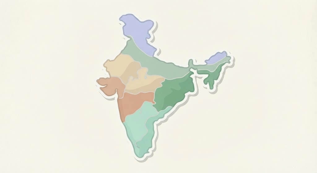 Map of Indian climate zones relevant to rooftop garden setup choices