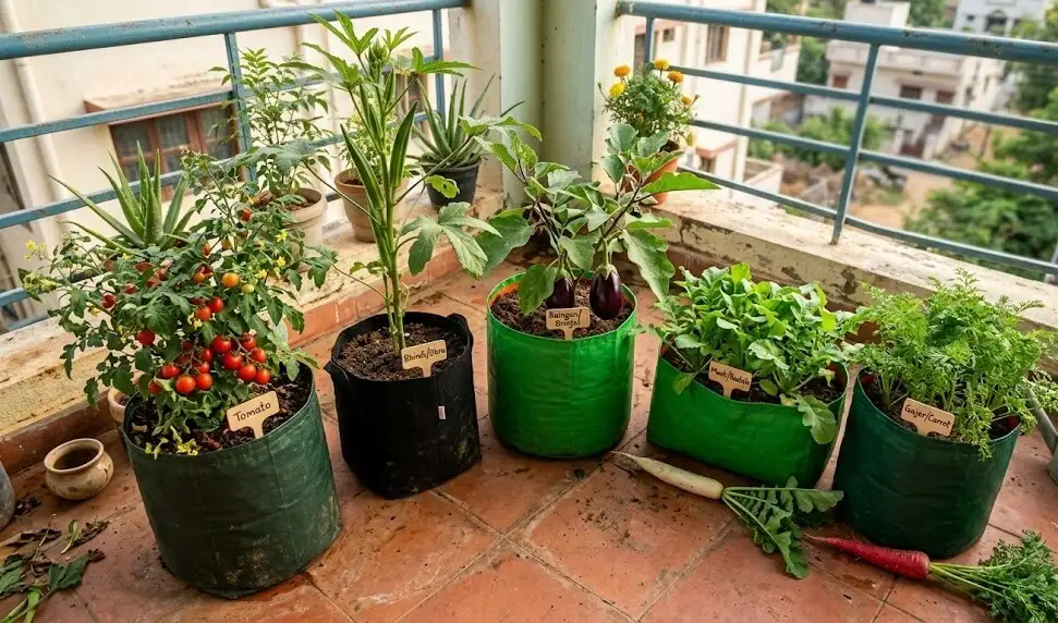 5 Easy Vegetables to Grow in Your Balcony