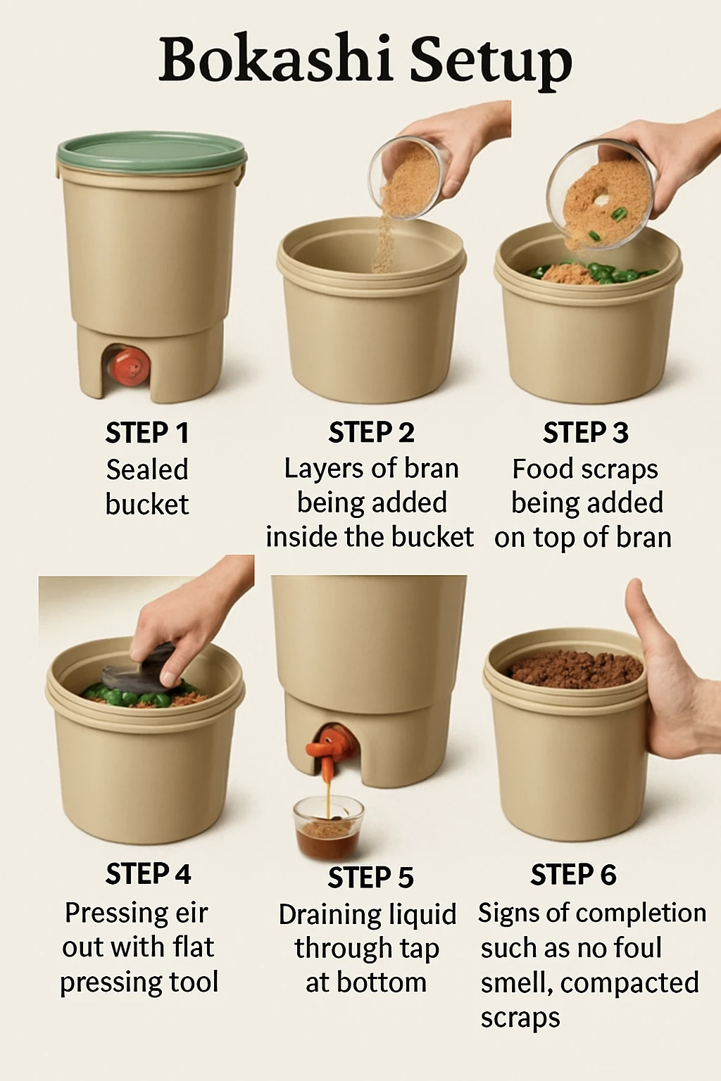Bokashi Setup Instructions