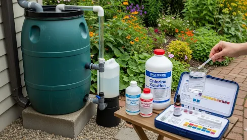 Chemical treatment options include chlorination