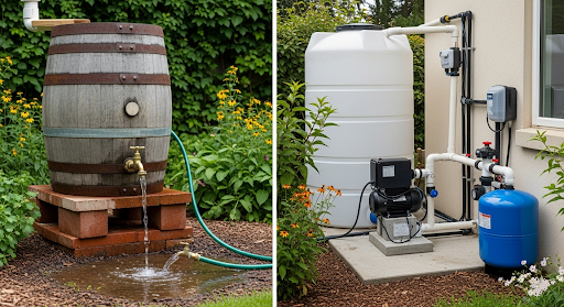 Distribution methods move stored water