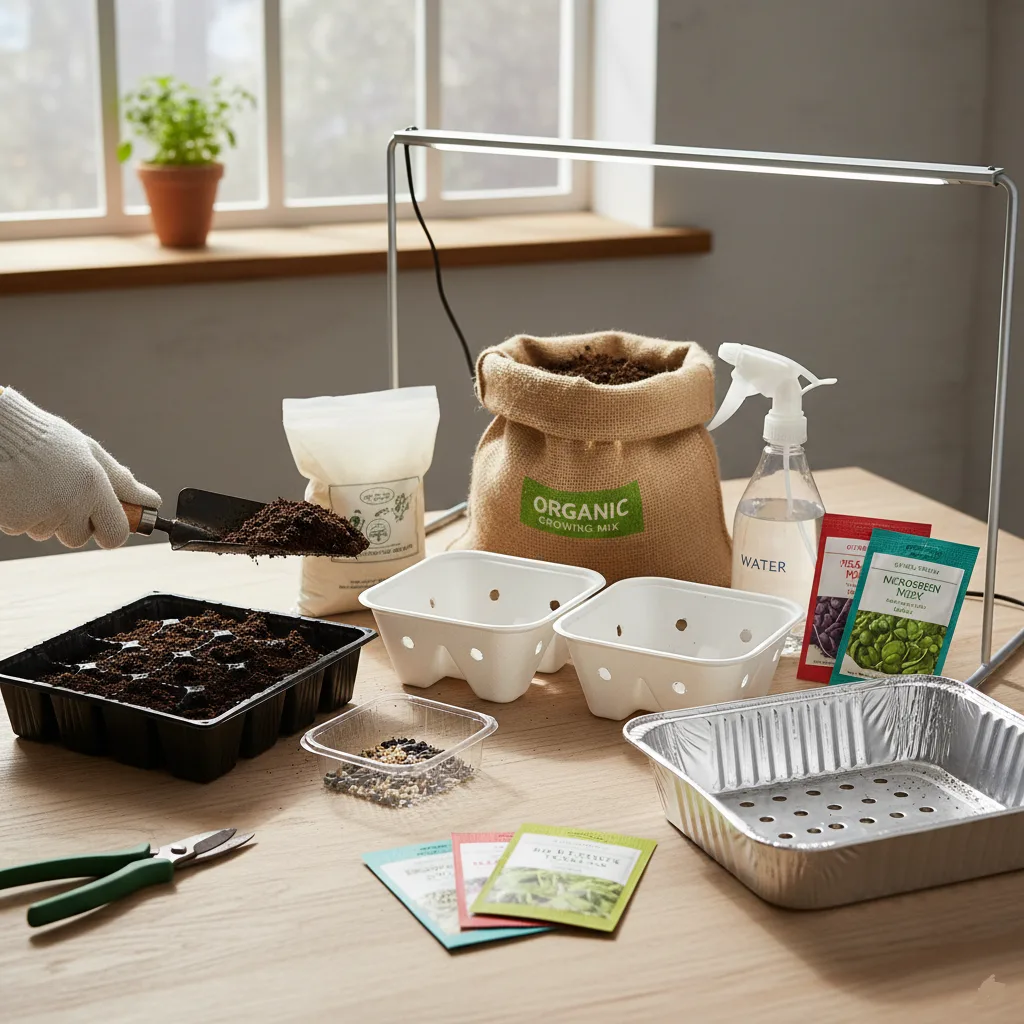 Essential Supplies and Equipment for Growing Microgreens