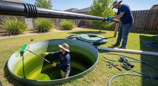 Hot weather maintenance