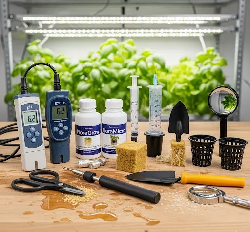 Hydroponic system tools