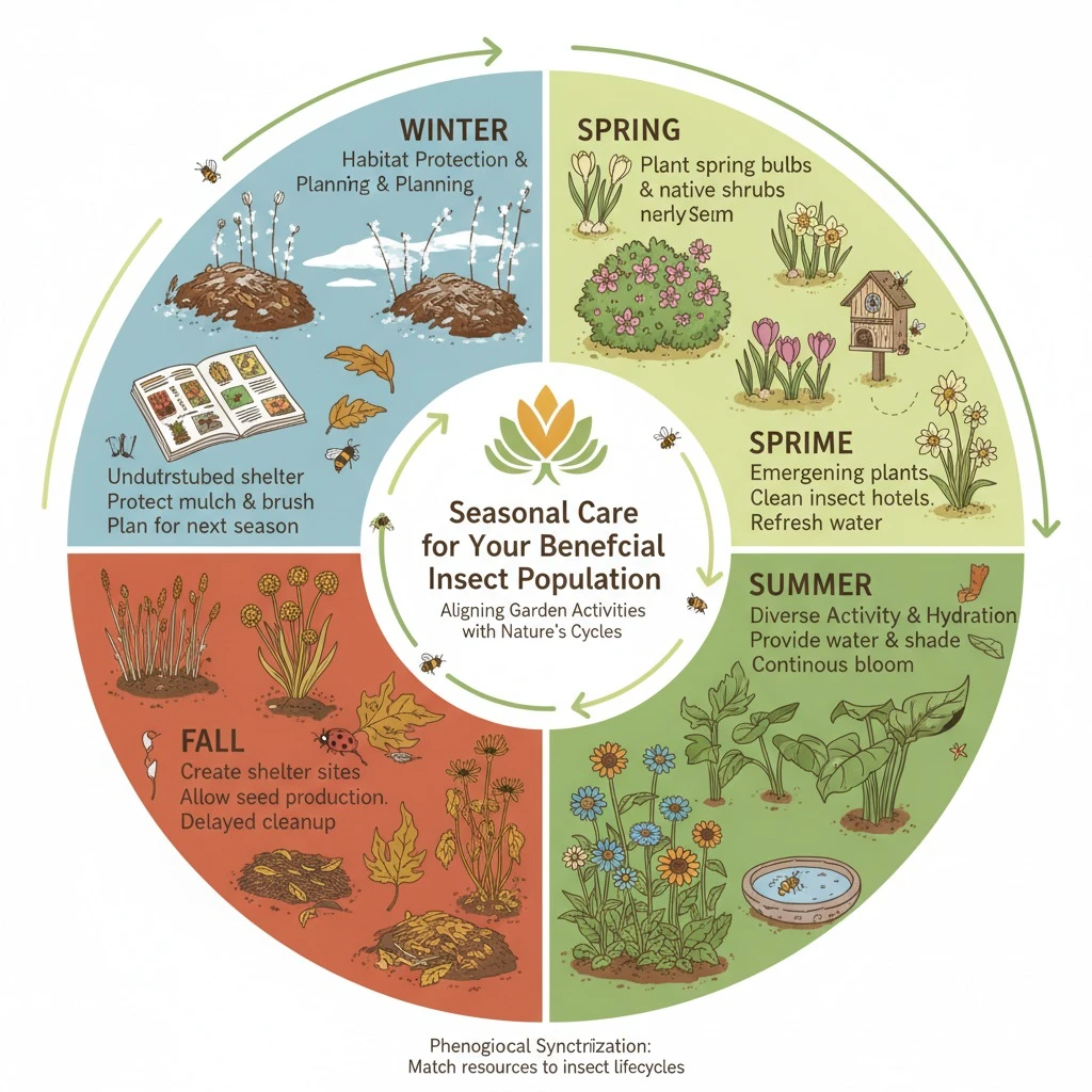 Seasonal Care for Your Beneficial Insect Population