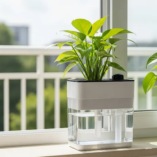 Self-watering containers