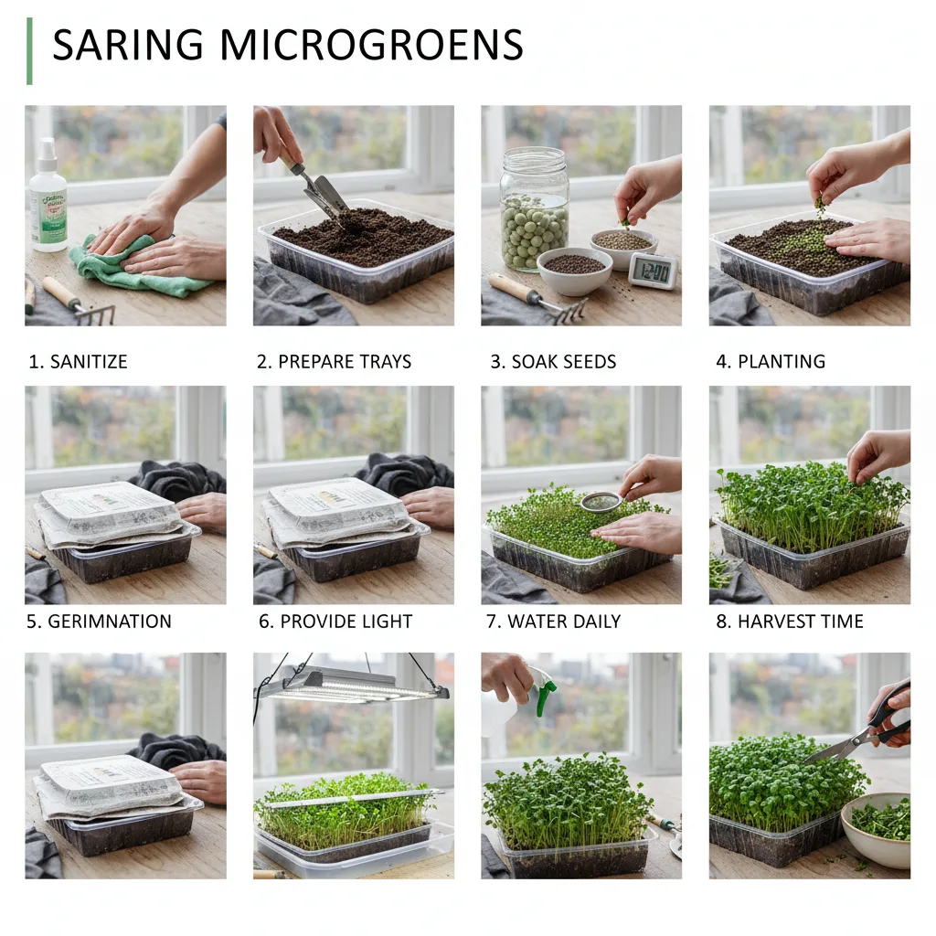 Step-by-Step Guide to Growing Microgreens at Home