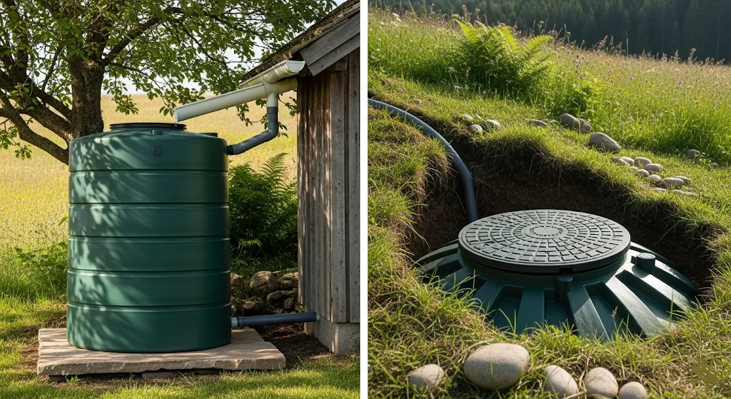 Storage solutions preserve collected water