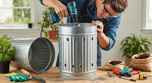 Trash Can Composter (90 Minutes)
