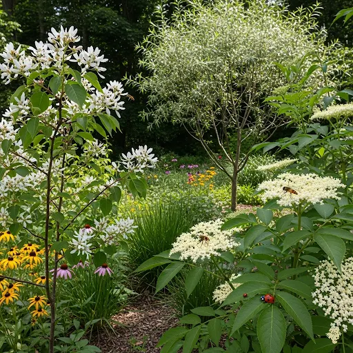 Trees and shrubs for long-term habitat
