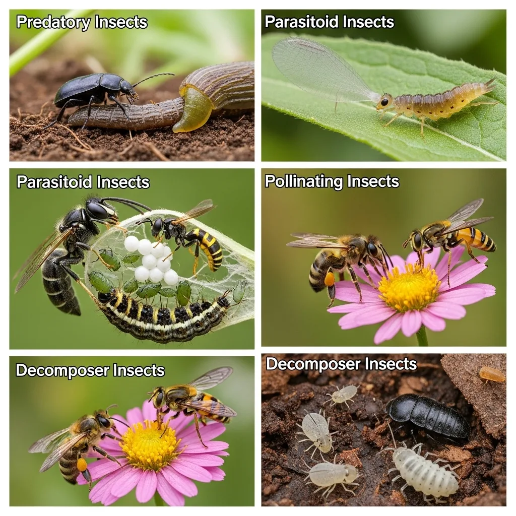 Types of Beneficial Insects Every Gardener