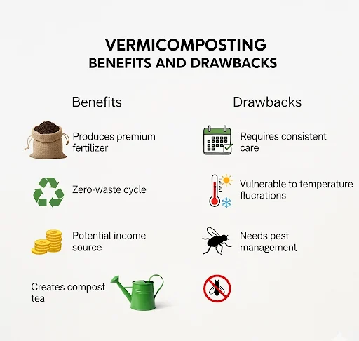 Vermi Compost Advantages and Disadvantages