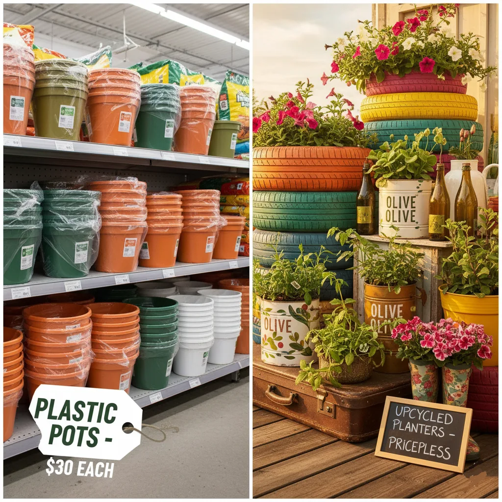 What Are Upcycled Planters