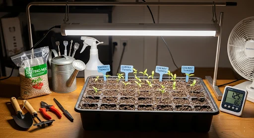 Why Start Cherry Tomatoes from Seeds Indoors
