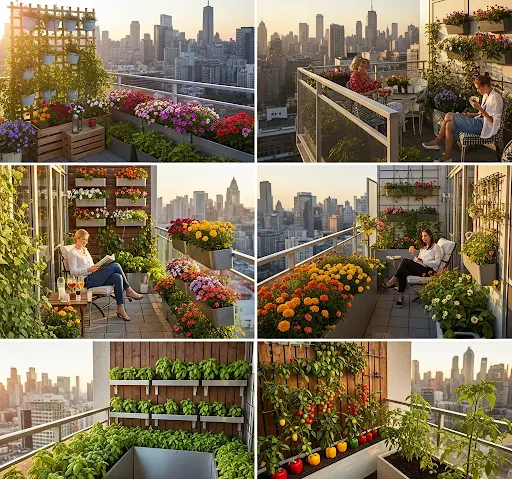 balcony gardens