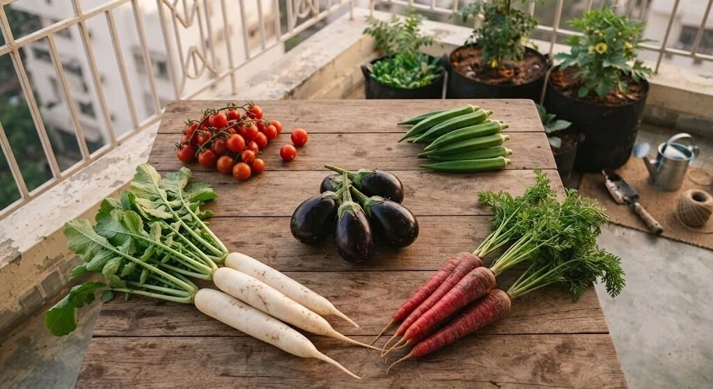 5 Easy Vegetables to Grow in Your Balcony