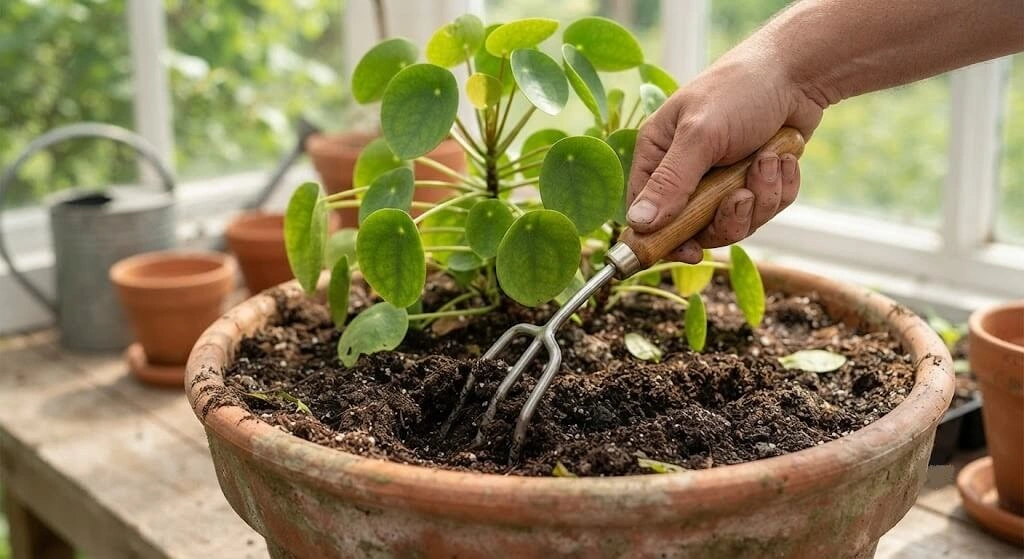 hand soil aerator tool large container India