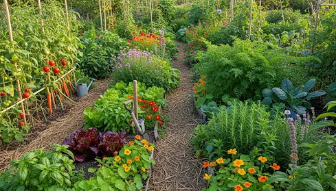 companion planting with permaculture