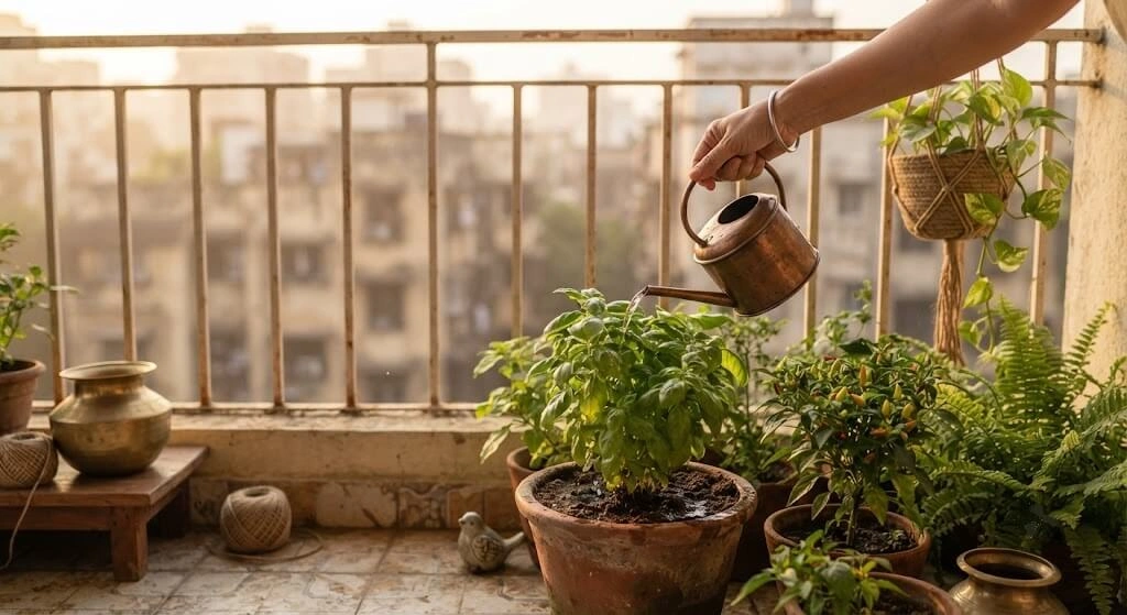 How to Water Container Plants