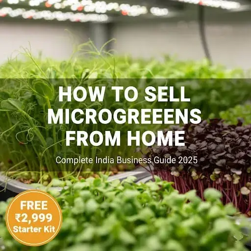 How to Sell Microgreens from Home