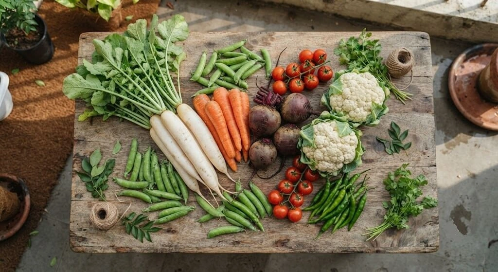 15 Best Winter Vegetables to Grow in India