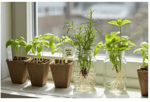 Plant seedlings cuttings propagation selling urban gardening income