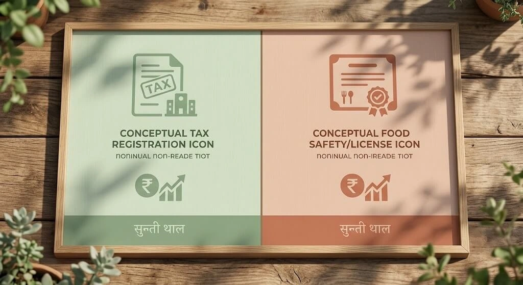 urban gardening business GST FSSAI registration threshold India