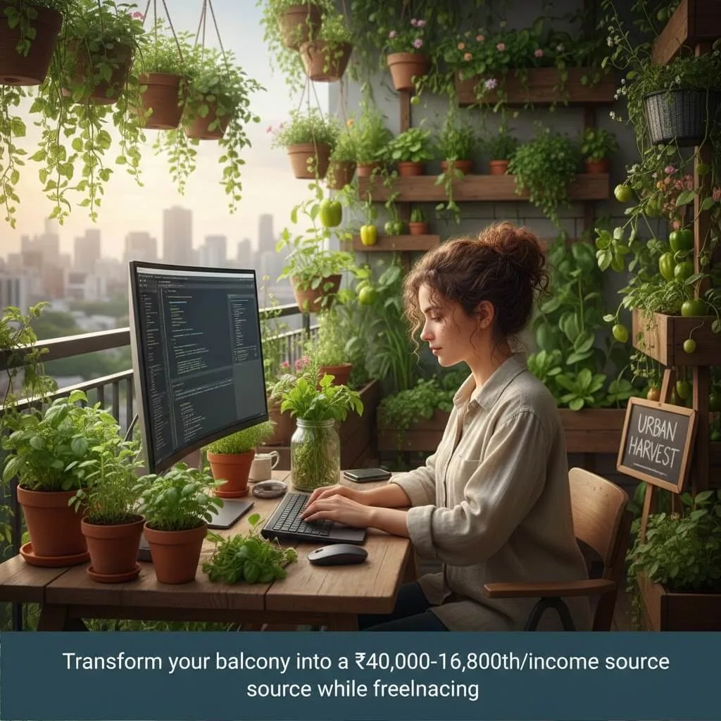 Urban Gardening Side Hustle for Freelancers