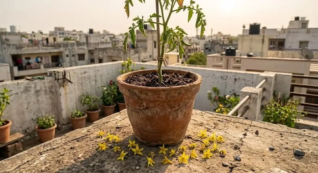 Heat Stress in Container Plants