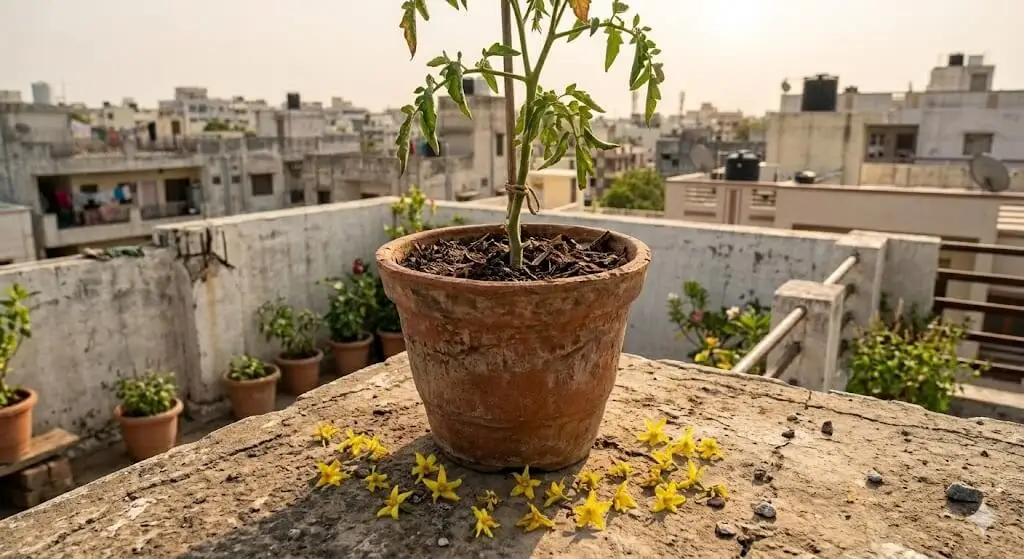 Heat Stress in Container Plants