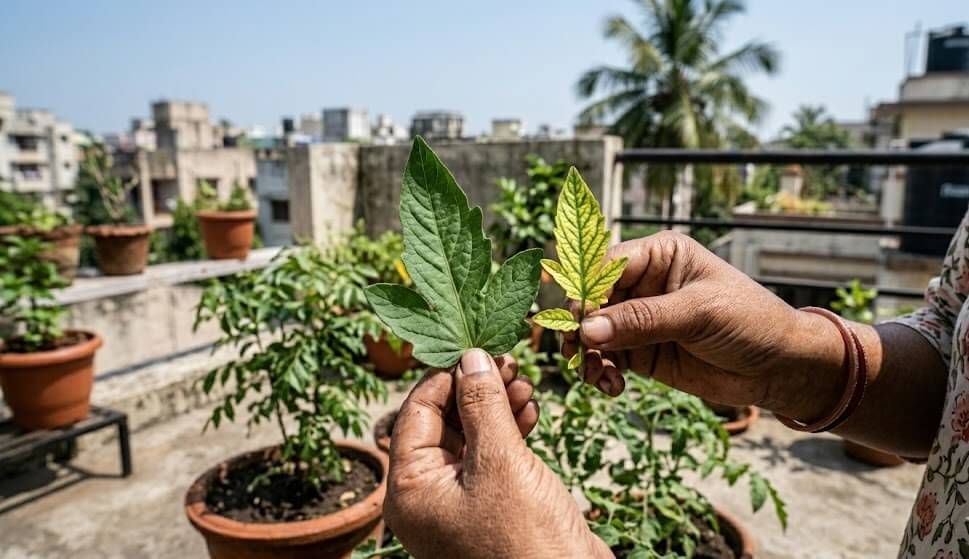 Nutrient Deficiencies in Container Plants 