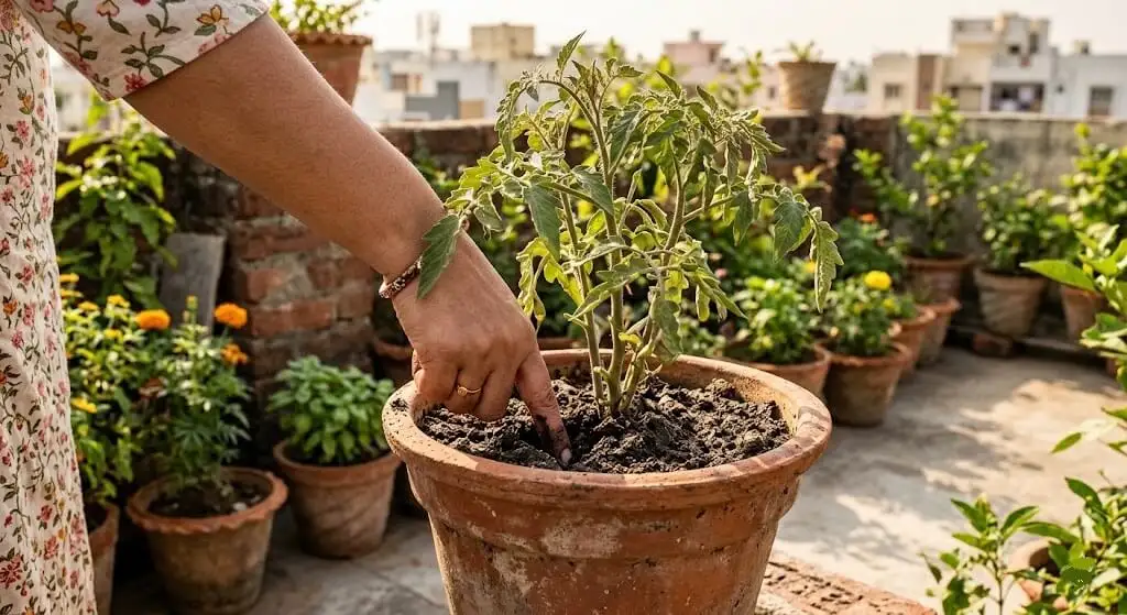 Overwatering vs Underwatering in Container Plants