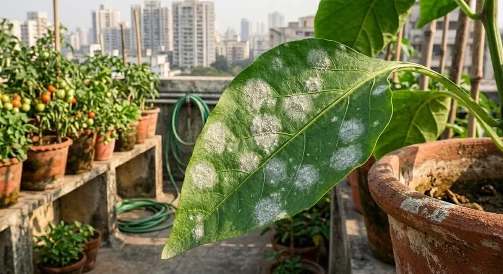 Stop Powdery Mildew Spreads in Indian Summer