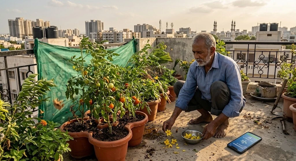 wind-flower-drop-counting-windy-day-Indian-terrace