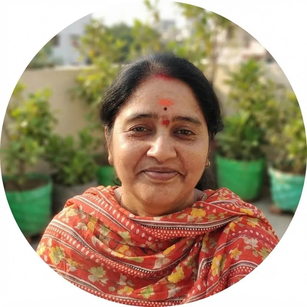 Priya Harini B urban gardening author Madanapalle Andhra Pradesh