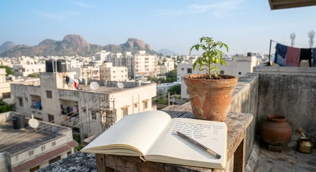winter tomato growing checklist terrace notebook