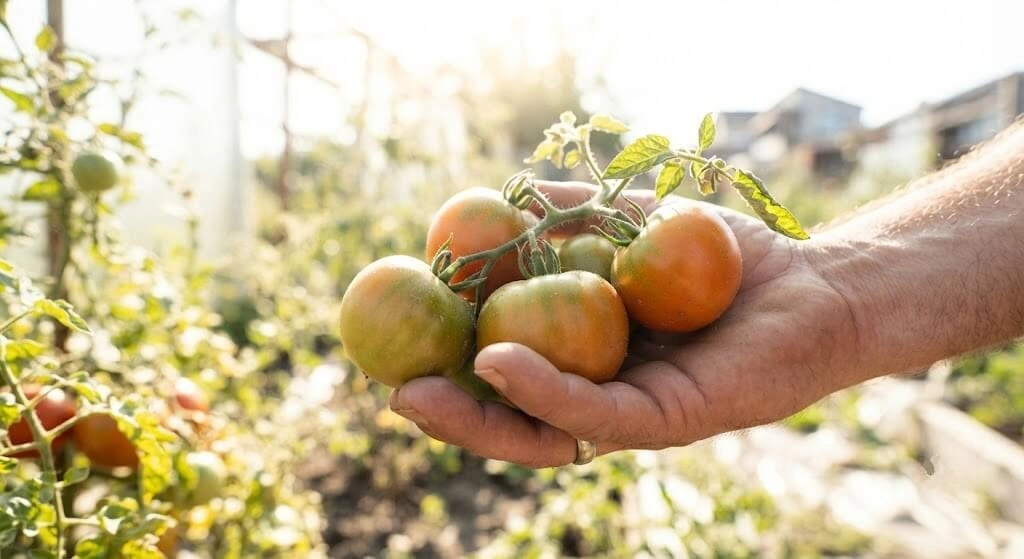 heat wave harvest decision tomato 60 percent maturity