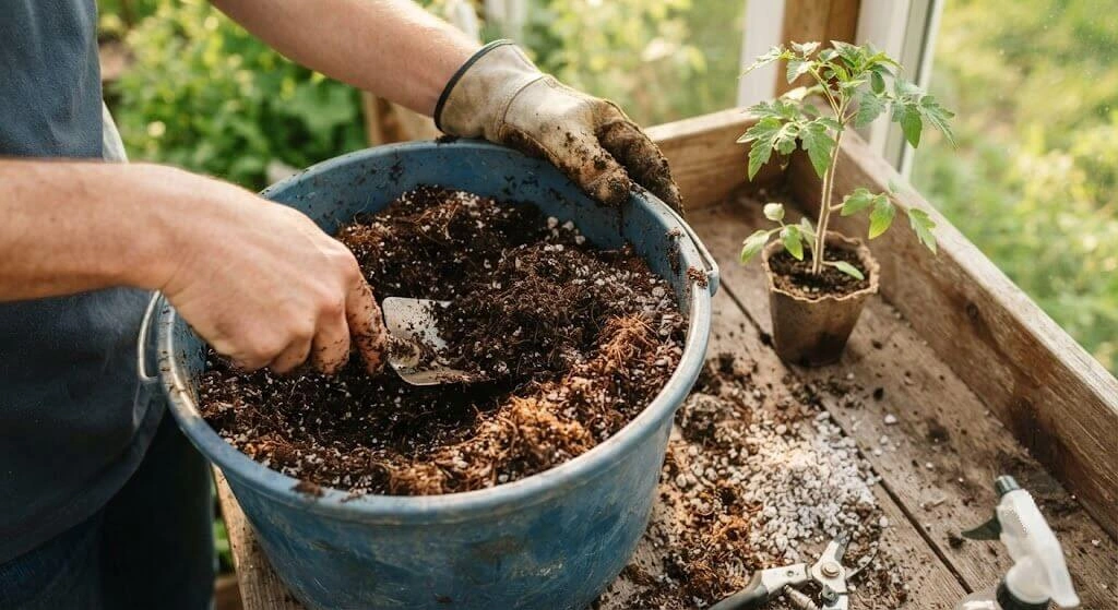 Tomato Potting Mix Ratio